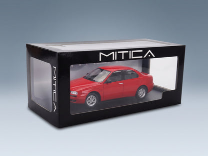 Alfa Romeo 156 2.5 V6 24V 1997 Rosso Alfa Black Interior Mitica 1:18 scale model - original packaging