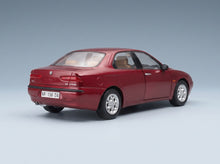 Alfa Romeo 156 2.5 V6 24V 1997 Rosso Proteo Metallizzato Beige Interior Mitica 1:18 scale model - rear three-quarter view