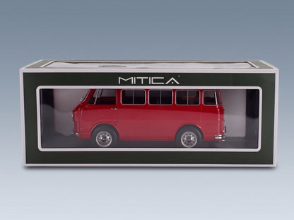 Alfa Romeo F-12 Minibus 1-Series 1967 Red Ivory Mitica 1:18 scale model - original packaging