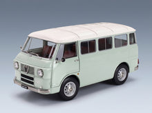 Alfa Romeo F-12 Minibus 1-Series 1967 Very Light Green Ivory Acqua di Fonte Mitica 1:18 scale model - front three-quarter view