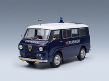 Alfa Romeo F-12 Minibus 1-Series Carabinieri 1969 Blue White Mitica 1:18 scale model - front three-quarter view