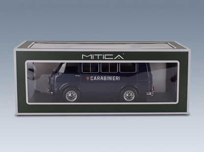 Alfa Romeo F-12 Minibus 1-Series Carabinieri 1969 Blue White Mitica 1:18 scale model - original packaging