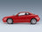 Alfa Romeo GTV 3.0 V6 24V 1998 Rosso Alfa 130 Mitica 1:18 scale model - side view