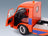 Alfa Romeo A12 F12 Carro Attrezzi Seconda Serie ACI Soccorso Stradale 1977 Orange Blue Mitica 1:18 scale model - opening parts
