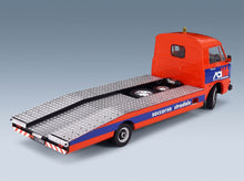 Alfa Romeo A12 F12 Carro Attrezzi Seconda Serie ACI Soccorso Stradale 1977 Orange Blue MITICA 1:18 scale model - rear three-quarter view
