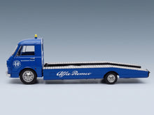 Alfa Romeo F12 (A12) Carro Attrezzi Prima Serie Assistenza Clienti 1967 Blue MITICA 1:18 scale model - side view