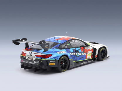 BMW M4 GT3 Evo Team WRT No. 46 Rossi Marciello Winner Race 1 GTWC Misano 2025 Minichamps 1:18 scale model - rear three-quarter view