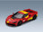 Ferrari 296 Speciale No. 51 Piloti Ferrari 499P 24h Le Mans Livery 2025 Rosso Scuderia Giallo Modena BBR Models 1:43 scale model - front three-quarter view