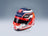 Bell Helmet Haas VF-22 No. 20 Kevin Magnussen F1 Season 2022 Mini Helmet 1:2 scale helmet - front three-quarter view