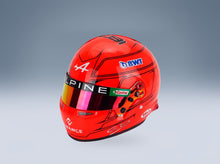 Bell Helmet Esteban Ocon No. 31 Monaco GP F1 2023 Mini Helmet 1:2 scale helmet - front three-quarter view