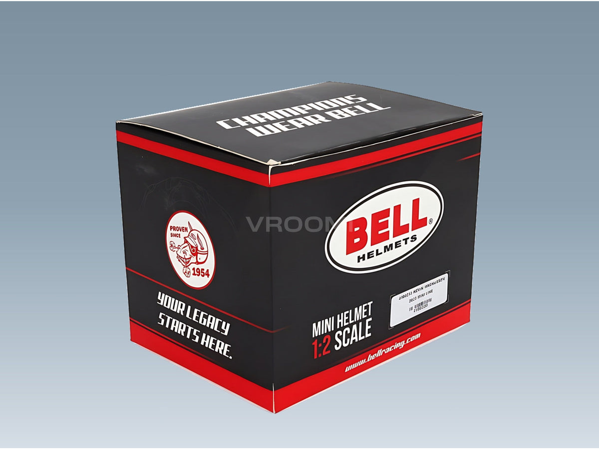 Bell Helmet Kevin Magnussen Haas VF-23 No. 20 2023 Mini Helmet 1:2 scale helmet - original packaging