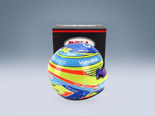 Bell Helmet Fernando Alonso Aston Martin Aramco Cognizant No. 14 F1 2024 Season Mini Helmet 1:2 scale helmet - rear three-quarter view
