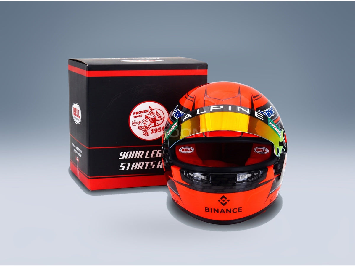 Bell Helmet Esteban Ocon BWT Alpine F1 Team No. 31 F1 2024 Season Mini Helmet 1:2 scale helmet - original packaging