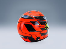 Bell Helmet Esteban Ocon BWT Alpine F1 Team No. 31 F1 2024 Season Mini Helmet 1:2 scale helmet - rear three-quarter view