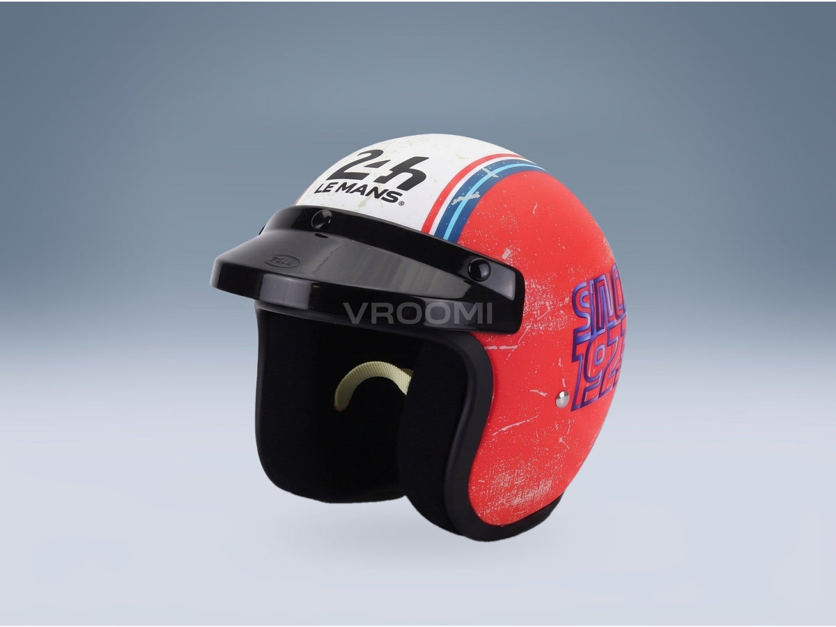 Bell Helmet 500-TX 24h Le Mans 1923 Mini Helmet 1:2 scale helmet - front three-quarter view