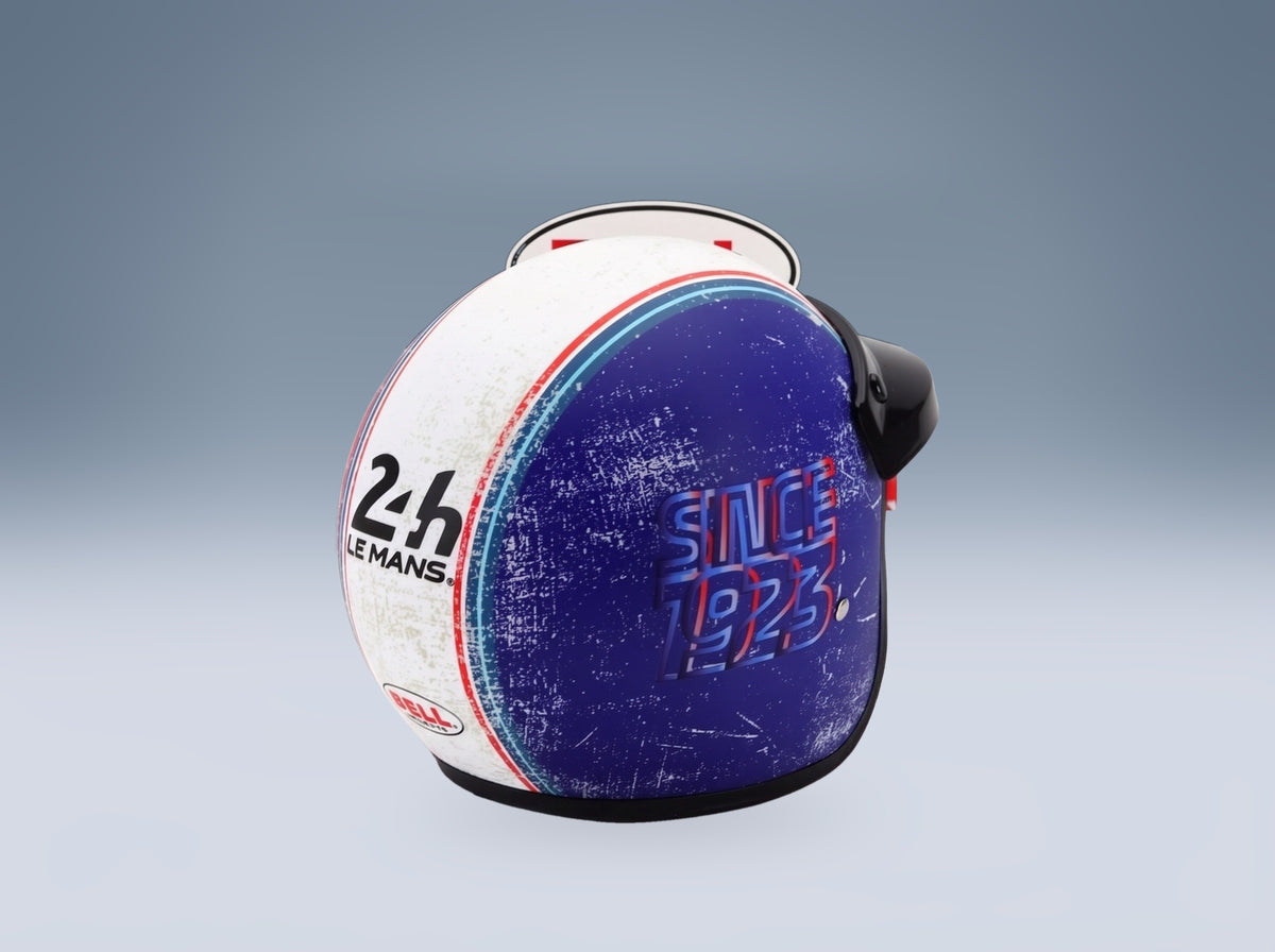 Bell Helmet 500-TX 24h Le Mans 1923 Mini Helmet 1:2 scale helmet - rear three-quarter view