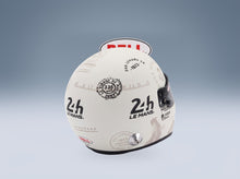 Bell Helmet HP7 Tribute 24h Le Mans Mini Helmet 1:2 scale helmet - rear three-quarter view