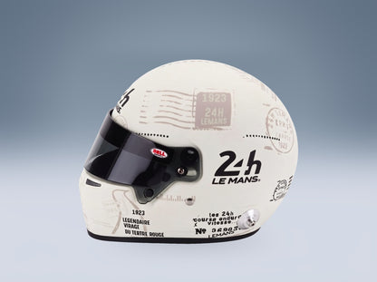 Bell Helmet HP7 Tribute 24h Le Mans Mini Helmet 1:2 scale helmet - side view