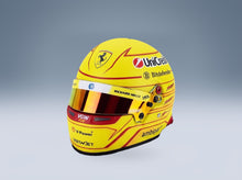 Bell Helmet Lewis Hamilton Ferrari HP No. 44 Season 2025 Mini Helmet 1:2 scale helmet - front three-quarter view
