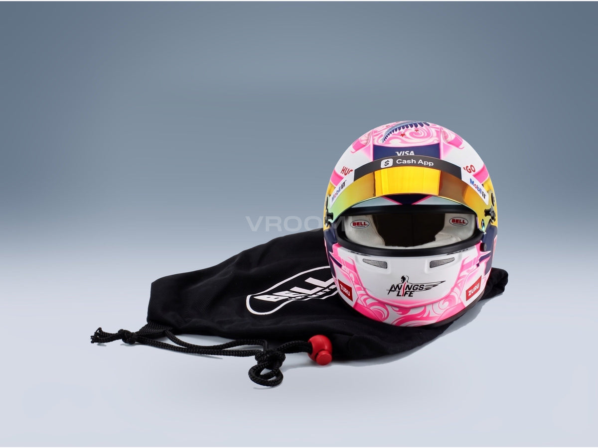 Bell Helmet Liam Lawson Visa Cash App Racing Bulls No. 30 F1 2025 Season Mini Helmet 1:2 scale helmet - original packaging