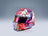 Bell Helmet Esteban Ocon MoneyGram Haas No. 31 Miami GP 2025 Mini Helmet 1:18 scale helmet - front three-quarter view