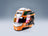 Bell Helmet Oscar Piastri McLaren No. 81 3rd Place Monaco GP 2025 Mini Helmet 1:2 scale helmet - front three-quarter view