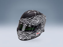 Bell Helmet Mick Schumacher 24h Le Mans WEC Team Alpine Endurance 2025 Mini Helmet 1:2 scale helmet - front three-quarter view
