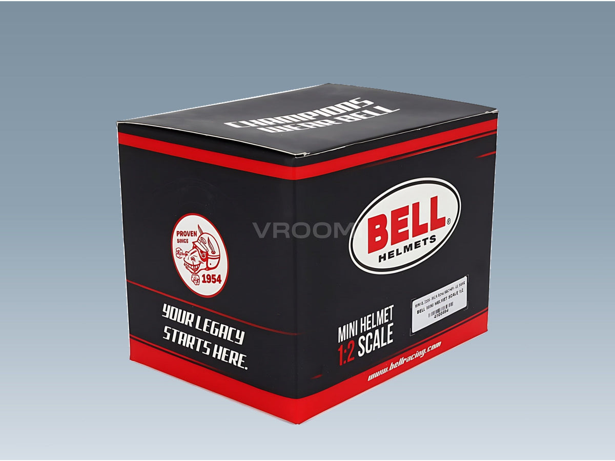 Bell Helmet Mick Schumacher 24h Le Mans WEC Team Alpine Endurance 2025 Mini Helmet 1:2 scale helmet - original packaging