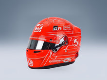 Bell Helmet Esteban Ocon Haas VF-26 No. 31 2026 Mini Helmet 1:2 scale helmet - rear three-quarter view