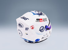Bell Helmet Oliver Bearman TGR Haas F1 Team No. 87 Canadian GP 2026 Mini Helmet 1:2 scale helmet - rear three-quarter view