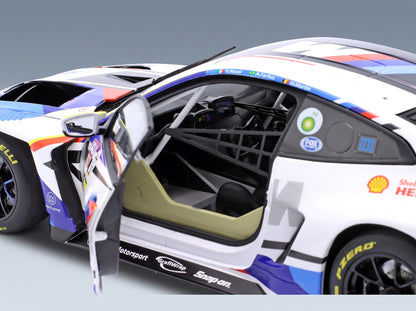 BMW M4 GT3 Team WRT No. 46 6th 12h Bathurst Valentino Rossi Augusto Farfus Maxime Martin 2023 Minichamps 1:43 scale model - interior