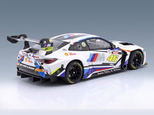 BMW M4 GT3 Team WRT No. 46 6th 12h Bathurst Valentino Rossi Augusto Farfus Maxime Martin 2023 Minichamps 1:43 scale model - rear three-quarter view