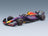 Red Bull RB19 Set 2x Oracle Red Bull Racing No. 1 Max Verstappen World Champion Winner Las Vegas USA GP + No. 11 3rd Las Vegas USA GP Sergio Perez 2023 Minichamps 1:43 scale model - front three-quarter view