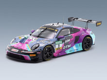 Porsche 911 992 GT3 R Toksport WRT No. 9 Tim Heinemann DTM Season 2023 Minichamps 1:43 scale model - front three-quarter view