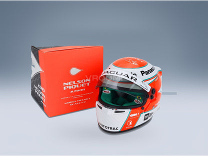 Bell Helmet Nelson Piquet Jr. Formula E Jaguar Racing No. 3 2019 Mini Helmet 1:2 scale helmet - original packaging