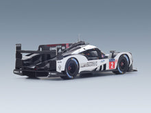 Porsche 919 Hybrid 2.0L Turbo Porsche No. 2 Romain Dumas Neel Jani Marc Lieb Winner 24h Le Mans 2016 Spark Model 1:43 - rear three-quarter view