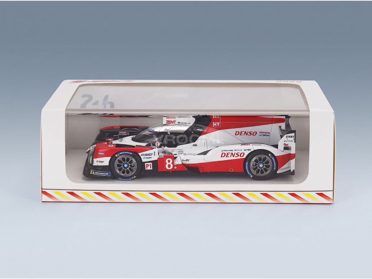 Toyota TS050 Hybrid Toyota Gazoo Racing No. 8 Buemi Hartley Nakajima Winner 24h Le Mans 2020 Spark Model 1:43 scale model - original packaging