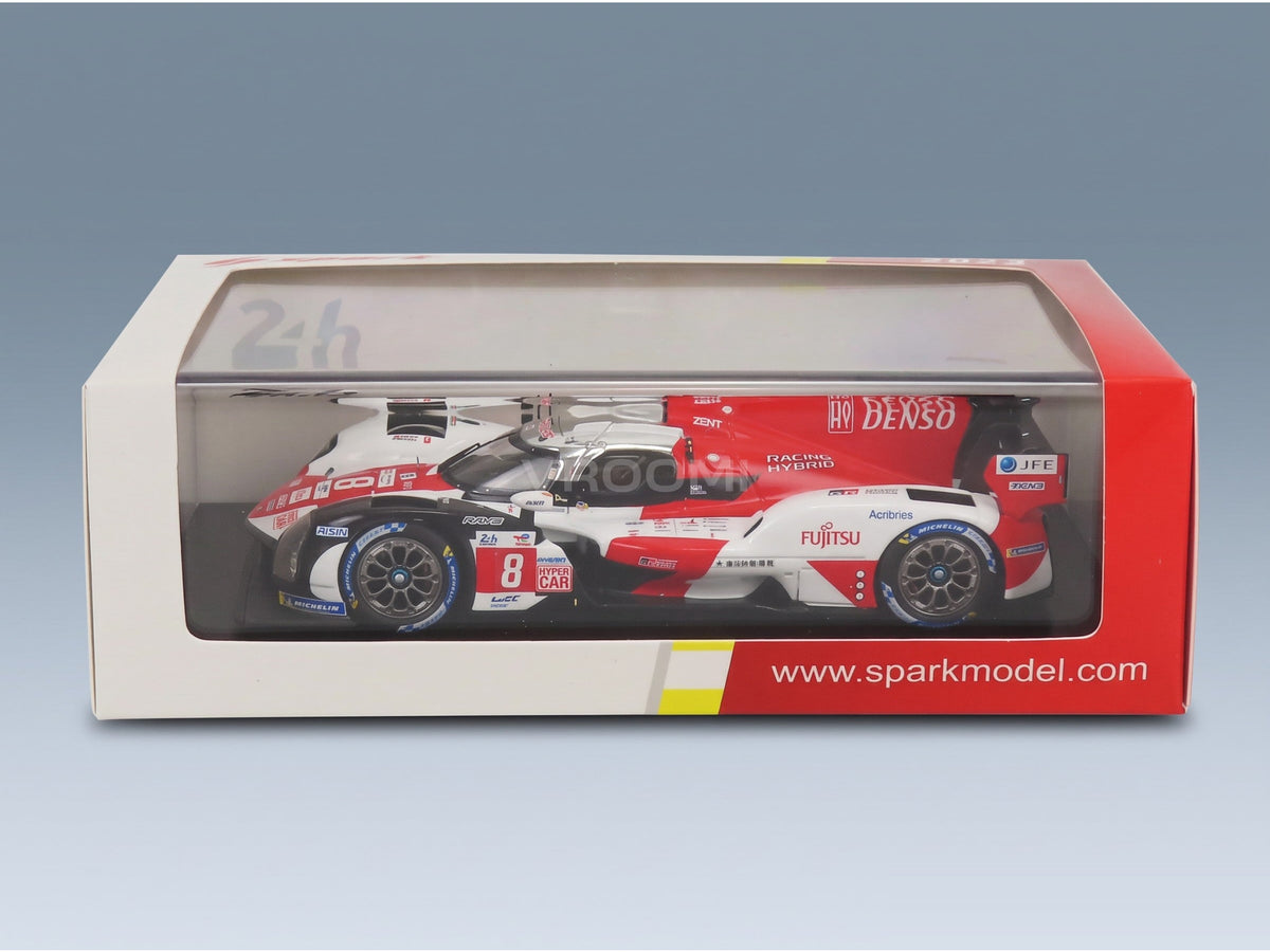 Toyota GR010 Hybrid Toyota Gazoo Racing No. 8 Buemi Hartley Hirakawa Winner 24h Le Mans 2022 Spark Model 1:43 scale model - original packaging