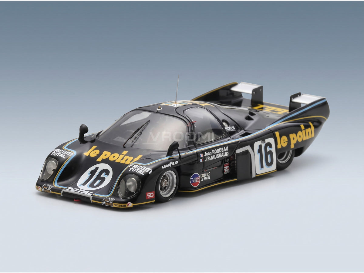 Rondeau M379B Team Jean Rondeau No. 16 Rondeau Jaussaud Winner 24h Le Mans 1980 Spark Model 1:43 scale model - front three-quarter view