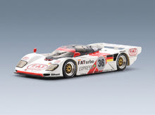 PORSCHE - DAUER 962 3.0L TURBO TEAM LE MANS PORSCHE N 36 WINNER 24h LE MANS 1994 MAURO BALDI - HURLEY HAYWOOD - YANNICK DALMAS - WHITE RED - front three-quarter view