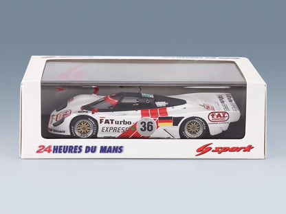 PORSCHE - DAUER 962 3.0L TURBO TEAM LE MANS PORSCHE N 36 WINNER 24h LE MANS 1994 MAURO BALDI - HURLEY HAYWOOD - YANNICK DALMAS - WHITE RED - original packaging