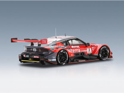 Nissan Z NISMO NDDP Racing No. 3 Daiki Sasaki Atsushi Miyake GT500 Super GT 2025 Spark Model 1:43 scale model - rear three-quarter view