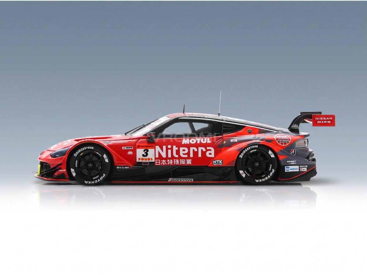 Nissan Z NISMO NDDP Racing No. 3 Daiki Sasaki Atsushi Miyake GT500 Super GT 2025 Spark Model 1:43 scale model - side view