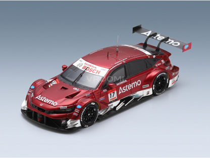 Honda Civic Type R-GT Team Astemo Real Racing No. 17 Koudai Tsukakoshi Syun Koide GT500 Super GT 2025 Spark Model 1:43 scale model - front three-quarter view