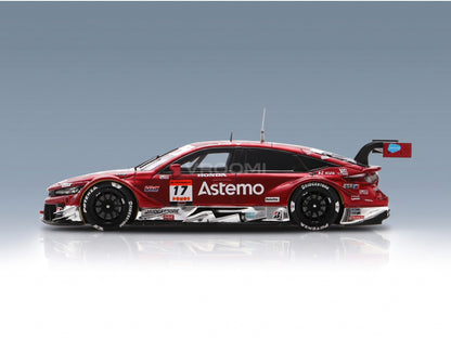 Honda Civic Type R-GT Team Astemo Real Racing No. 17 Koudai Tsukakoshi Syun Koide GT500 Super GT 2025 Spark Model 1:43 scale model - side view