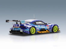 TOYOTA - SUPRA GR TEAM WEDSSPORT BANDOH N 19 GT500 CLASS SUPER GT 2025 YUJI KUNIMOTO - SENA SAKAGUCHI - BLUE WHITE - rear three-quarter view