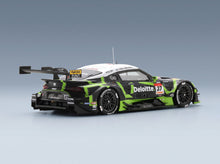 TOYOTA - SUPRA GR TEAM TGR DELOITTE TOM'S N 37 GT500 CLASS SUPER GT 2025 UKYO SASAHARA - GIULIANO ALESI - GREEN BLACK WHITE - rear three-quarter view