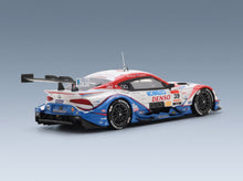 Toyota Supra GR Team Denso Kobelco Sard No. 39 GT500 Yuhi Sekiguchi Sasha Fenestraz Super GT 2025 Spark Model 1:43 - rear three-quarter view