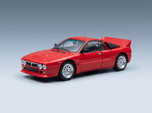 Lancia 037 Street Version 1982 Red Schuco 1:43 scale model - front three-quarter view
