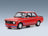BMW 2002 Turbo 1973 Red Schuco 1:43 scale model - front three-quarter view